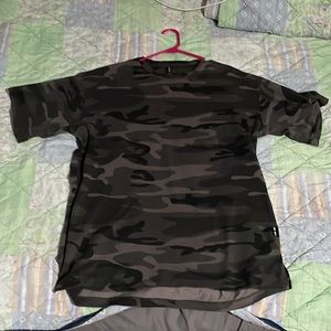 ASRV CottonPlus Oversized Tee - Black Camo - DSG 0514.